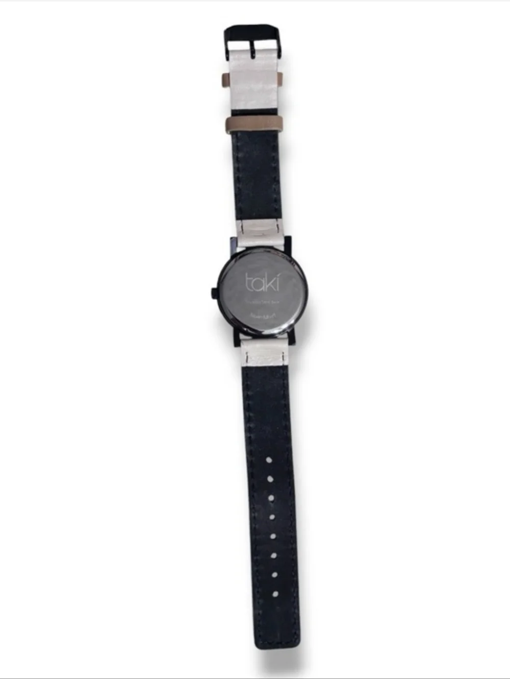 TAKI by TOKYObay Minimalist Analog Watch Contrast Face Red/CreamAnalog display